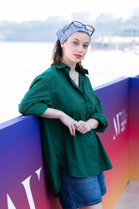 Biarritz Film Festival New Waves Photocall on June 25: Actress Mara Taquin attends the photocall for her latest film, *Sanguine*, during the New Waves Biarritz Film Festival 457638 2026 06 25 France  Copyright: xIvankaxVoisinx xStarfacex STAR_457638_025