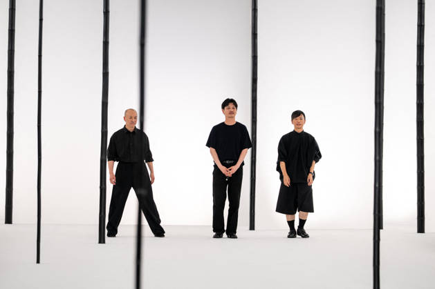 PFW - Issey Miyake - Runway Yuki Itakura, Sen Kawahara, Nobutaka Kobayashi and IM Issey Miyake Men Miyake Design Studio team as part of their Menswear Spring-Summer 2027 collection show for fashion house Issey Miyake during Men s Fashion Week in Paris, France, June 25, 2026. Photo by Alexis Jumeau ABACAPRESS.COM Paris France  Copyright: xJumeauxAlexis ABACAx