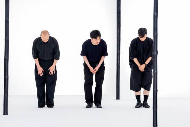 Fashion designers Sen Kawahara, Yuki Itakura, and Nobutaka Kobayashi at the Issey Miyake Ready-to-Wear Men’s Spring Summer 2027 fashion show during Paris Fashion Week at the Césure Cultural Center in Paris, France, on June 24, 2026 Bestimage Designers Sen Kawahara, Yuki Itakura, and Nobutaka Kobayashi on the runway during the Issey Miyake Men’s Spring Summer 2027 fashion show as part of Paris Fashion Week on June 24, 2026, in Paris, France Paris, France Copyright: xAgencex xBestimagexAgencex xBestimagex