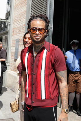 Kalash at the Amiri Spring Summer 2027 Men’s Ready-to-Wear show at the Carreau du Temple during Paris Fashion Week (PFW), June 25, 2026 Tiphaine Lebely Bestimage Celebrities at the Amiri Spring Summer 2027 Men’s Ready-to-Wear show at the Carreau du Temple during Paris Fashion Week (PFW) in Paris, France  Copyright: xTiphainexLebelyx xBestimagexTiphainexLebelyx xBestimagex
