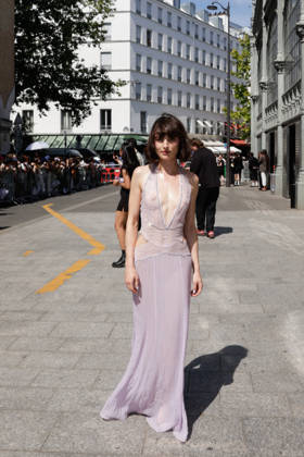 Alice Pagani at the Amiri Spring Summer 2027 Men’s Ready-to-Wear show at the Carreau du Temple during Paris Fashion Week (PFW), June 25, 2026 Tiphaine Lebely Bestimage Celebrities at the Amiri Spring Summer 2027 Men’s Ready-to-Wear show at the Carreau du Temple during Paris Fashion Week (PFW) in Paris, France  Copyright: xTiphainexLebelyx xBestimagexTiphainexLebelyx xBestimagex