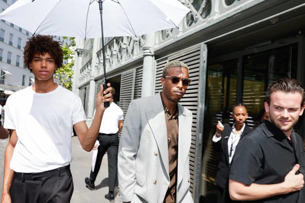 Guest at the Amiri Spring Summer 2027 Men’s Ready-to-Wear show at the Carreau du Temple during Paris Fashion Week (PFW), June 25, 2026 Tiphaine Lebely Bestimage Celebrities at the Amiri Spring Summer 2027 Men’s Ready-to-Wear show at the Carreau du Temple during Paris Fashion Week (PFW) in Paris, France  Copyright: xTiphainexLebelyx xBestimagexTiphainexLebelyx xBestimagex