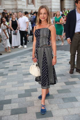 . 25 06 2026. London, United Kingdom. Lady Amelia Windsor arriving at the opening of RH London in Mayfair, London .  xStephenxLockx xi-Imagesx IIM-26855-0002