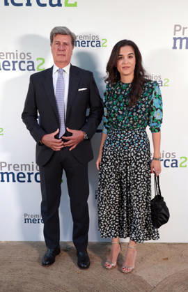 2026 Merca2 Awards Ceremony Cayetano Martínez de Irujo and Bárbara Mirjan during the 2026 Merca2 Awards ceremony, on June 25, 2026, in Madrid, Spain. Merca2 is celebrating the seventh edition of its awards, an event that brings together prominent figures from the institutional, business, judicial, cultural, medical, and social sectors in Madrid. AWARDS EVENT José Ramó Madrid Madrid, Spain  Copyright: xJosÃ xRamonxHernandox 7622630