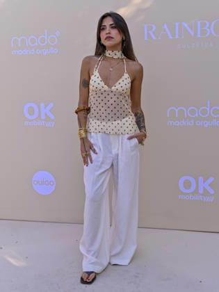 June 25, 2026, Madrid, Madrid, Spain: BELU SANTO attend the photocall for the new edition of DULCEIDA Ã¢â‚¬oe Rainbow Ã¢â‚¬Â as part of the official MADO 2026 program at Las Brasas del Mentidero on June 25, 2026, in Madrid, Spain. Madrid Spain  - ZUMAc312 20260625_zsp_c312_015 Copyright: xOscarxManuelxSanchezx