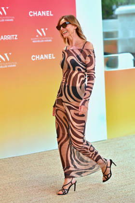 4th Nouvelles Vagues International Biarritz Film Festival Day Three FC Clotilde Courau attend the Bola Negra arrival photocall during Day Three Of the 4th Nouvelles Vagues International Biarritz Film Festival on June 25, 2026 in Biarritz, France. Photo by Franck Castel ABACAPRESS.COM Biarritz France  Copyright: xCastelxFranck ABACAx