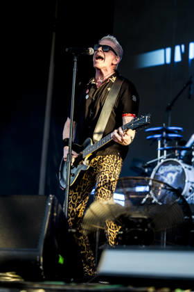 The Offspring live at Tinderbox 2026 Odense, Denmark. 26th, June 2026. The American rock band The Offspring performs a live concert during the Danish music festival Tinderbox 2026 in Odense. Here singer and guitarist Dexter Holland is seen live on stage. Denmark, Odense  Copyright: xGonzalesxPhoto LassexLagonix