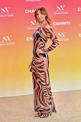 4th Nouvelles Vagues International Biarritz Film Festival Day Three FC Clotilde Courau attend the Bola Negra arrival photocall during Day Three Of the 4th Nouvelles Vagues International Biarritz Film Festival on June 25, 2026 in Biarritz, France. Photo by Franck Castel ABACAPRESS.COM Biarritz France  Copyright: xCastelxFranck ABACAx