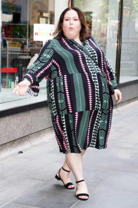 NEW YORK, NY- JUNE 25: Chrissy Metz seen at NBC s Today Show on June 25 2026 in New York Ciyt. Copyright: xRWx
