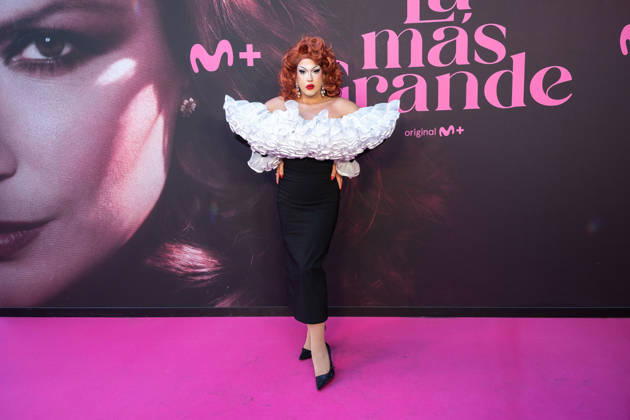 June 26, 2026, Madrid, Madrid, SPAIN: Spanish drag queen LOLA SPAIN attends the official premiere of La Mas Grande , the new documentary miniseries about the life of Rocio Jurado, one of the most important artists in the history of Spain. Madrid SPAIN - ZUMAc270 20260626_zip_c270_007 Copyright: xDavidxCruzxSanzx