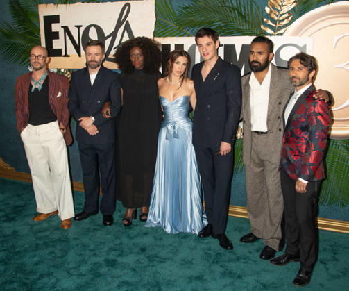 Enola Holmes 3 World Premiere Featuring: Nicholas Aaron, Philip Barantini, Sharon Duncan-Brewster, Millie Bobby Brown, Louis Partridge, Himesh Patel and Joe Azzopard Where: New York, New York, United States When: 26 Jun 2026 Credit: Janet Mayer INSTARimages.com EDITORIAL USE ONLY. NOT FOR USE BY NEWSPAPERS BASED IN THE UK. Copyright: xx instar55805340