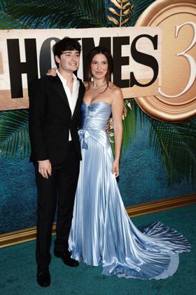 Noah Schnapp, Millie Bobby Brown at arrivals for ENOLA HOLMES 3 Premiere, The Plaza Hotel, New York, NY, June 25, 2026. Photo By: Kristin Callahan Everett Collection ENOLA HOLMES 3 Premiere PUBLICATIONXNOTxINxCANxCHNxFRAxITAxJPNxNORxPOLxRUSxESPxUKxUSA