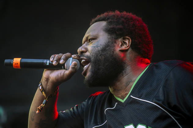 End It live at Copenhell 2026 Copenhagen, Denmark. 25th, June 2026. The American hardcore punk band End It performs a live concert during the Danish heavy metal festival Copenhell 2026 in Copenhagen. Here vocalist Akil Godsey is seen live on stage. Denmark, Copenhagen  Copyright: xGonzalesxPhoto MathiasxBakxLarsenx