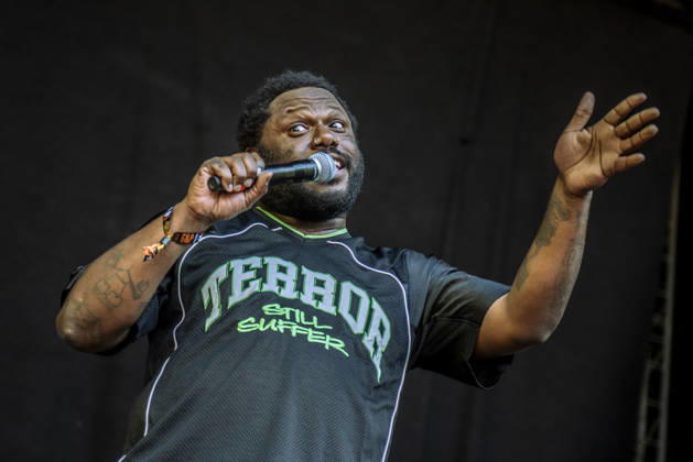 End It live at Copenhell 2026 Copenhagen, Denmark. 25th, June 2026. The American hardcore punk band End It performs a live concert during the Danish heavy metal festival Copenhell 2026 in Copenhagen. Here vocalist Akil Godsey is seen live on stage. Denmark, Copenhagen  Copyright: xGonzalesxPhoto MathiasxBakxLarsenx