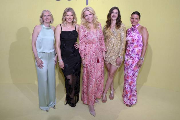 ABB BONPRIX- Carolin Klar, Nina Bott, Charlotte Karlinder, Janina Lin Otto, Julia Roentgen zu Gast bei 40 Jahre bonprix Jubiläumsparty im Curio Haus am 25.06.2026 in Hamburg Hamburg Deutschland