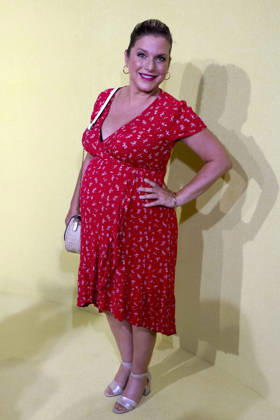 ABB BONPRIX- Jeanette Biedermann schwanger Babybauch zu Gast bei 40 Jahre bonprix Jubilaeumsparty im Curio Haus am 25.06.2026 in Hamburg Hamburg Deutschland
