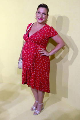 ABB BONPRIX- Jeanette Biedermann schwanger Babybauch zu Gast bei 40 Jahre bonprix Jubilaeumsparty im Curio Haus am 25.06.2026 in Hamburg Hamburg Deutschland