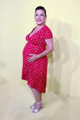 ABB BONPRIX- Jeanette Biedermann schwanger Babybauch zu Gast bei 40 Jahre bonprix Jubilaeumsparty im Curio Haus am 25.06.2026 in Hamburg Hamburg Deutschland