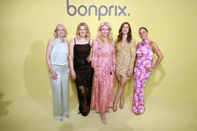 Carolin Klar, Nina Bott, Charlotte Karlinder, Janina Lin Otto und Julia Röntgen bei der Jubiläumsparty 40 Jahre bonprix im Curio Haus. Hamburg, 25.06.2026
