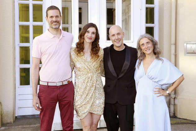 Benjamin Otto, Janina Lin Otto, Oliver Petszokat und Pauline Petszokat bei der Jubiläumsparty 40 Jahre bonprix im Curio Haus. Hamburg, 25.06.2026