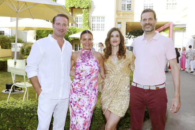Sasha, Julia Röntgen, Janina Lin Otto und Benjamin Otto bei der Jubiläumsparty 40 Jahre bonprix im Curio Haus. Hamburg, 25.06.2026