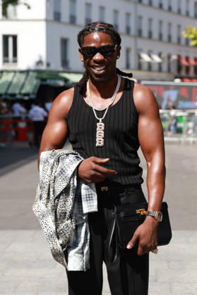 Gazo at the Amiri Men s Ready-to-Wear Spring Summer 2027 fashion show during Paris Fashion Week, June 25, 2026 Florian Lavielle Bestimage Celebrities at the Amiri Men’s Ready-to-Wear Spring Summer 2027 Collection fashion show during Paris Fashion Week on June 25, 2026, Paris, France  Copyright: xFlorianxLaviellex xBestimagexFlorianxLaviellex xBestimagex