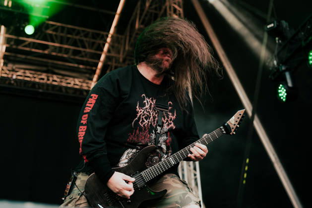 Gatecreeper live at Copenhell 2026 Copenhagen, Denmark. 25th, June 2026. The American death metal band Gatecreeper performs a live concert during the Danish heavy metal festival Copenhell 2026 in Copenhagen. Here guitarist Eric Wagner is seen live on stage. Denmark, Copenhagen  Copyright: xGonzalesxPhoto MathiasxKristensenx