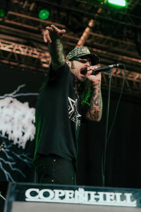 Gatecreeper live at Copenhell 2026 Copenhagen, Denmark. 25th, June 2026. The American death metal band Gatecreeper performs a live concert during the Danish heavy metal festival Copenhell 2026 in Copenhagen. Here vocalist Chase Mason is seen live on stage. Denmark, Copenhagen  Copyright: xGonzalesxPhoto MathiasxKristensenx