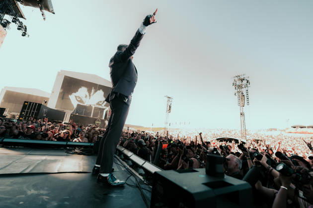 Nine Inch Nails live at Copenhell 2026 Copenhagen, Denmark. 25th, June 2026. The American industrial rock band Nine Inch Nails performs a live concert during the Danish heavy metal festival Copenhell 2026 in Copenhagen. Denmark, Copenhagen  Copyright: xGonzalesxPhoto MathiasxKristensenx