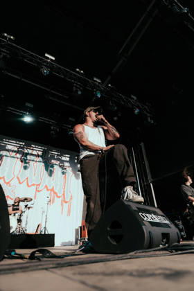 Kublai Khan TX live at Copenhell 2026 Copenhagen, Denmark. 25th, June 2026. The American metalcore band Kublai Khan TX performs a live concert during the Danish heavy metal festival Copenhell 2026 in Copenhagen. Here vocalist Matt Honeycutt is seen live on stage. Denmark, Copenhagen  Copyright: xGonzalesxPhoto MathiasxKristensenx