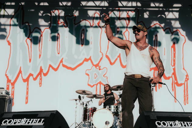 Kublai Khan TX live at Copenhell 2026 Copenhagen, Denmark. 25th, June 2026. The American metalcore band Kublai Khan TX performs a live concert during the Danish heavy metal festival Copenhell 2026 in Copenhagen. Here vocalist Matt Honeycutt is seen live on stage. Denmark, Copenhagen  Copyright: xGonzalesxPhoto MathiasxKristensenx