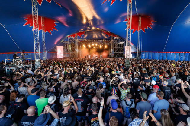 The Warning live at Tons of Rock 2026 Oslo, Norway. 25th, June 2026. The Mexican hard rock band The Warning performs a live concert during the Norwegian music festival Tons of Rock 2026 in Oslo. Norway, Oslo  Copyright: xGonzalesxPhoto KetilxMartinsenx