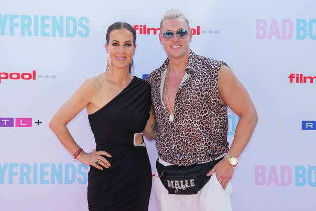 Screening von Bad Boyfriends in Köln. Charlotte Engelhardt (Würdig) und Calvin Kleinen beim Screening des neuen filmpool-Formats Bad Boyfriends (RTL+) am 25.06.2026 im Bootshaus in Köln. Koeln Bootshaus Nordrhein-Westfalen