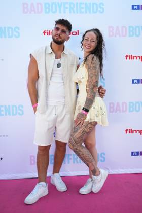 Screening von Bad Boyfriends in Köln. Momo Chahine und Sandra Sicora beim Screening des neuen filmpool-Formats Bad Boyfriends (RTL+) am 25.06.2026 im Bootshaus in Köln. Koeln Bootshaus Nordrhein-Westfalen