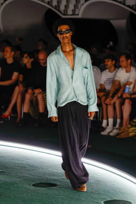 Willy Chavarria Men s Ready-to-Wear Spring Summer 2027 Fashion Show during Paris Fashion Week, France, on June 26, 2026 Bestimage Runway during the Willy Chavarria Men’s Spring Summer 2027 fashion show as part of Paris Fashion Week on June 26, 2026 in Paris, France Paris, France  Copyright: xAgencex xBestimagexAgencex xBestimagex