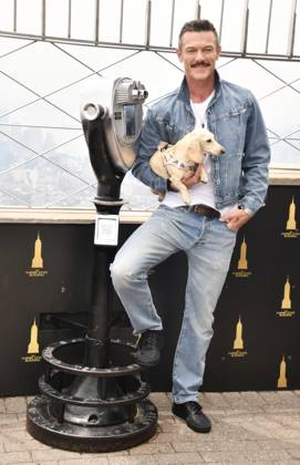 NEW YORK, NY - JUNE 26: Luke Evans Lights the Empire State Building in Partnership with the Stonewall Inn Gives Back Initiative and the Trevor Project to Celebrate New York City Pride 2026 on June 26, 2026 in New York City. Copyright: xMediaPunchx