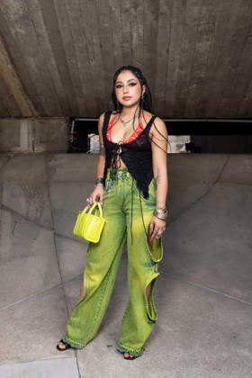 Lana Seoud at the Willy Chavarria Men’s Ready-to-Wear Spring Summer 2027 show at Espace Niemeyer during Paris Fashion Week (PFW), June 26, 2026 Jeremy Melloul Bestimage Celebrities at the Willy Chavarria Men’s Ready-to-Wear Spring Summer 2027 show at Espace Niemeyer during Paris Fashion Week (PFW), on June 26, 2026, Paris, France  Copyright: xJeremyxMelloulx xBestimagexJeremyxMelloulx xBestimagex