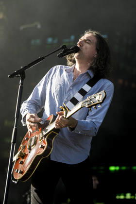 Snow Patrol live at Tinderbox 2026 Odense, Denmark. 26th, June 2026. The Northern Irish rock band Snow Patrol performs a live concert at during the Danish music festival Tinderbox 2026 in Odense. Here singer and guitarist Gary Lightbody is seen live on stage. Denmark, Odense  Copyright: xGonzalesxPhoto LassexLagonix