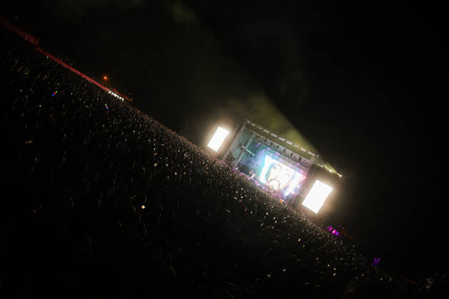 Croatia Black Eyed Peas Concert Taboo, apl.de.ap, will.i.am, and J.Rey Soul of Black Eyed Peas perform on stage during their concert at Bundek Lake in Zagreb, Croatia on June 26, 2026.  LucijaxOcko PIXSELL