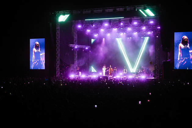 Croatia Black Eyed Peas Concert Taboo, apl.de.ap, will.i.am, and J.Rey Soul of Black Eyed Peas perform on stage during their concert at Bundek Lake in Zagreb, Croatia on June 26, 2026.  LucijaxOcko PIXSELL