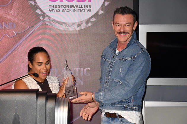 NEW YORK, NY - JUNE 26: Luke Evans Lights the Empire State Building in Partnership with the Stonewall Inn Gives Back Initiative and the Trevor Project to Celebrate New York City Pride 2026 on June 26, 2026 in New York City. Credit: AdMedia New York City USA - ZUMAa123 20260626_zaa_a123_073 Copyright: xJohnxFyckex