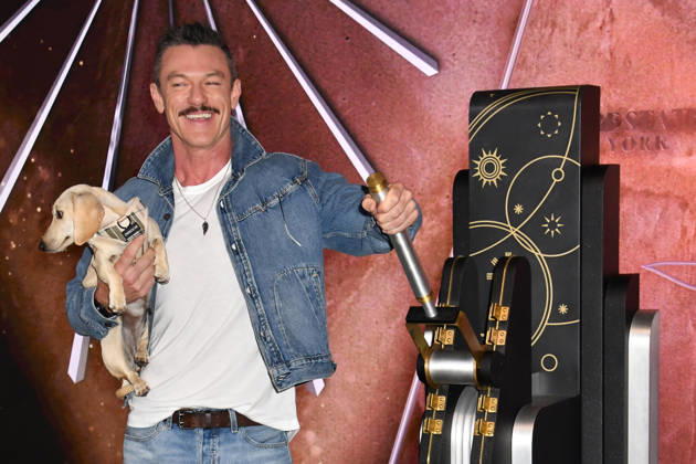 NEW YORK, NY - JUNE 26: Luke Evans Lights the Empire State Building in Partnership with the Stonewall Inn Gives Back Initiative and the Trevor Project to Celebrate New York City Pride 2026 on June 26, 2026 in New York City. Credit: AdMedia New York City USA - ZUMAa123 20260626_zaa_a123_077 Copyright: xJohnxFyckex