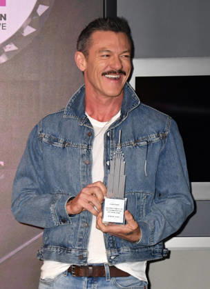 NEW YORK, NY - JUNE 26: Luke Evans Lights the Empire State Building in Partnership with the Stonewall Inn Gives Back Initiative and the Trevor Project to Celebrate New York City Pride 2026 on June 26, 2026 in New York City. Credit: AdMedia New York City USA  - ZUMAa123 20260626_zaa_a123_063 Copyright: xJohnxFyckex