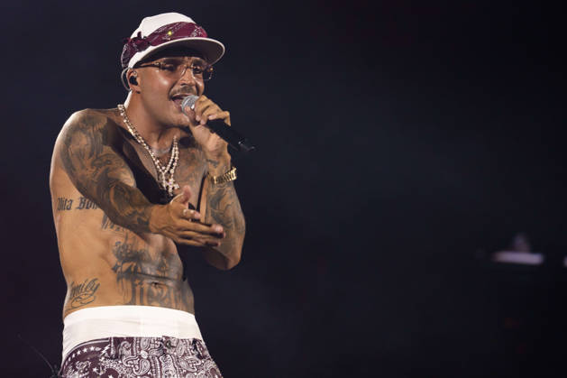 June 26, 2026, Napoli, Italy: Italian rapper Emanuele Palumbo aka Geolier, performs live at Stadio Maradona in Napoli during his Stadi Tour 2026. Napoli Italy - ZUMAs197 20260626_aaa_s197_157 Copyright: xFrancescoxCiglianox