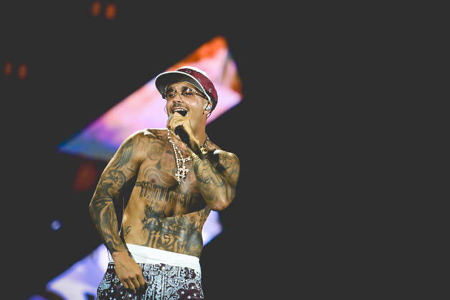 June 26, 2026, Napoli, Italy: Italian rapper Emanuele Palumbo better known as Geolier performs live at Stadium Maradona in Napoli during his Stadi Tour 2026. Napoli Italy  - ZUMAs197 20260626_aaa_s197_165 Copyright: xPaolaxVisonex