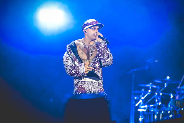 June 26, 2026, Napoli, Italy: Italian rapper Emanuele Palumbo better known as Geolier performs live at Stadium Maradona in Napoli during his Stadi Tour 2026. Napoli Italy  - ZUMAs197 20260626_aaa_s197_179 Copyright: xPaolaxVisonex