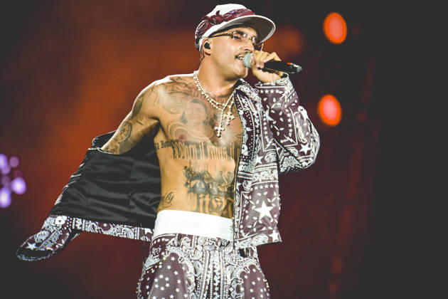 June 26, 2026, Napoli, Italy: Italian rapper Emanuele Palumbo better known as Geolier performs live at Stadium Maradona in Napoli during his Stadi Tour 2026. Napoli Italy  - ZUMAs197 20260626_aaa_s197_182 Copyright: xPaolaxVisonex