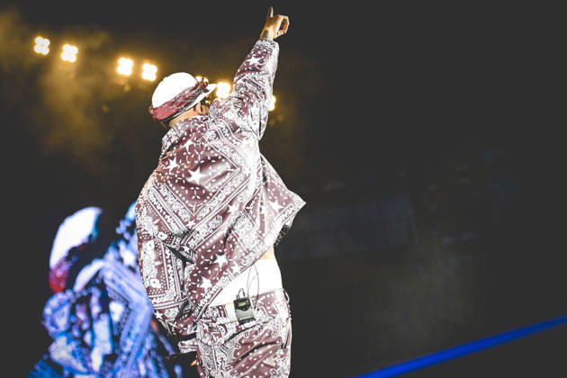 June 26, 2026, Napoli, Italy: Italian rapper Emanuele Palumbo better known as Geolier performs live at Stadium Maradona in Napoli during his Stadi Tour 2026. Napoli Italy  - ZUMAs197 20260626_aaa_s197_189 Copyright: xPaolaxVisonex
