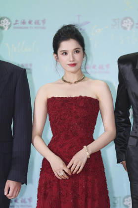 SHANGHAI, CHINA - JUNE 26: Actress Zhang Jingyi arrives at the red carpet of the Magnolia Awards Ceremony Red Carpet of the 31st Shanghai TV Festival (STVF) on June 26, 2026 in Shanghai, China.  Copyright: xVCGx 111650590167