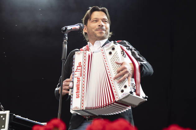 26.06.2026, Klosters-Serneus, Schulhaus Bündelti, Gatschiefer Openair, schwiizerMix Klosters-Serneus Schulhaus Bündelti Grisons Switzerland Copyright: xJustPictures.ch AlexanderxRaemyx